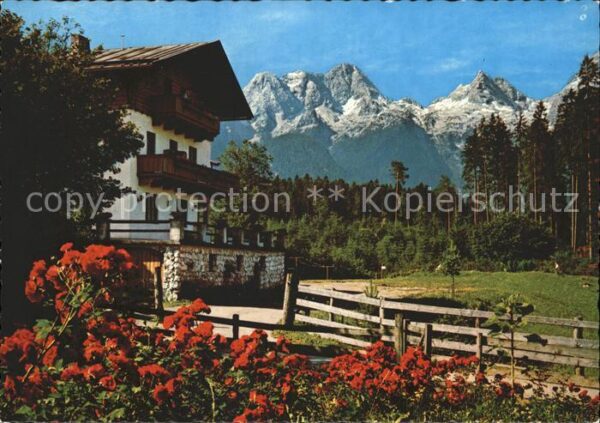 Lofer Gasthof Antonia Loferer Steinberge Somm