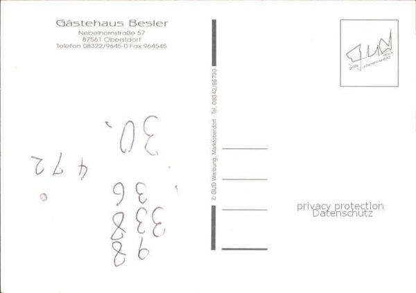 Oberstdorf Gästehaus Besler – Bild 2