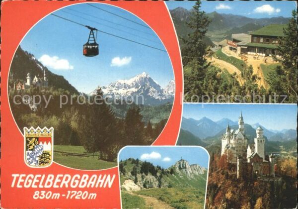 Schwangau Tegelbergbahn Königsschloss Neuschwanst