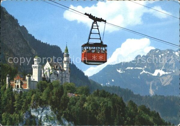 Schwangau Tegelbergbahn Königsschloss Neuschwanst