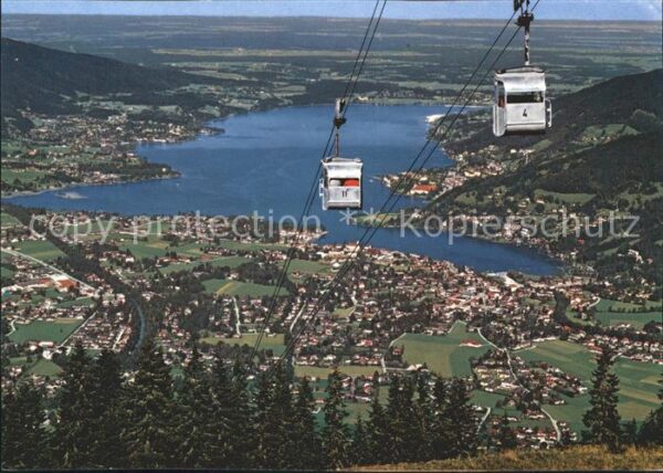 Tegernsee Wallbergbahn Bergbahn Talblick Bad Wies