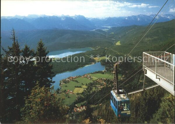 Walchensee Herzogstandbahn Bergbahn Halbinsel Zwer