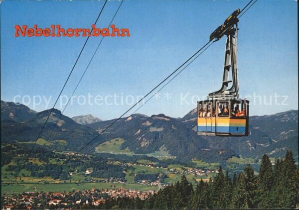 Oberstdorf Nebelhornbahn Bergbahn Kurort Winterspo