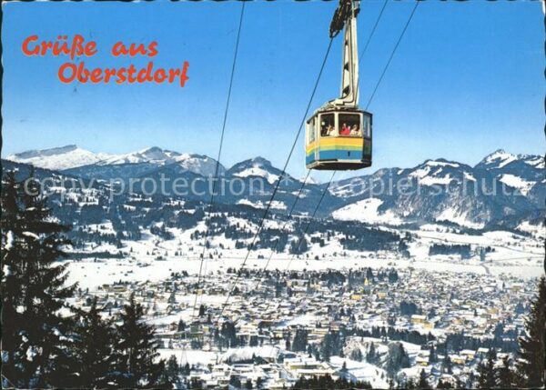 Oberstdorf Nebelhornbahn Heilklimatischer Kurort W