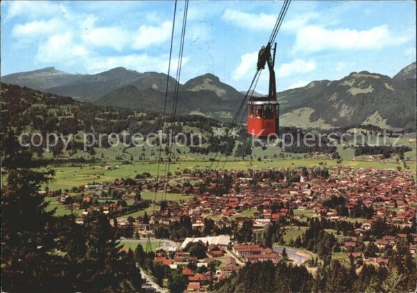 Oberstdorf Nebelhornbahn Heilklimatischer Kurort W
