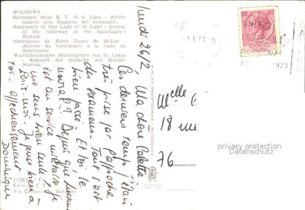 Bologna Wallfahrtskirche Muttergottes vom hl. L – Bild 2