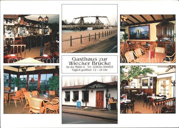 Wieck Greifswald Gasthaus zur Wiecker Brücke