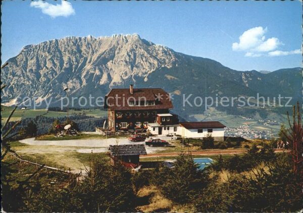 Groebming Steiermark Michaelerberghaus Panorama mit Kammspit