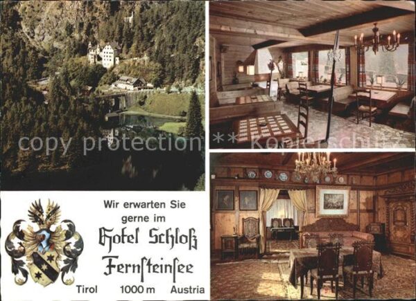 Nassereith Hotel Schloss Fernsteinsee Wappen