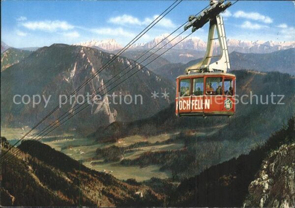Bergen Chiemgau Hochfelln Seilbahn Panorama Berchtesgad