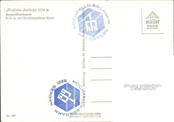 Bergen Chiemgau Hochfelln Seilbahn Panorama Berchtesgad – Bild 2