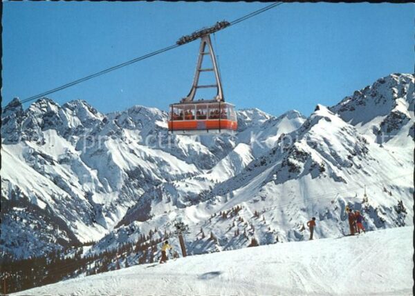 Oberstdorf Fellhornbahn Bergbahn Wintersportplatz