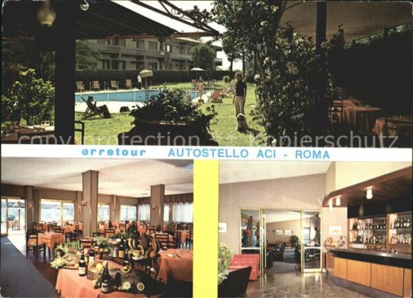 Roma Rom Autostello Aci erretour Restaurant Swim