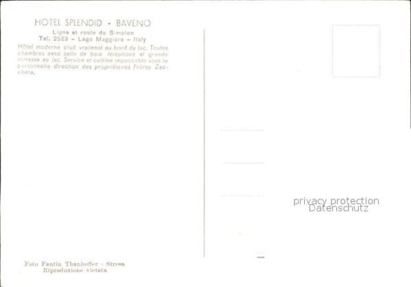 Baveno Hotel Splendid – Bild 2