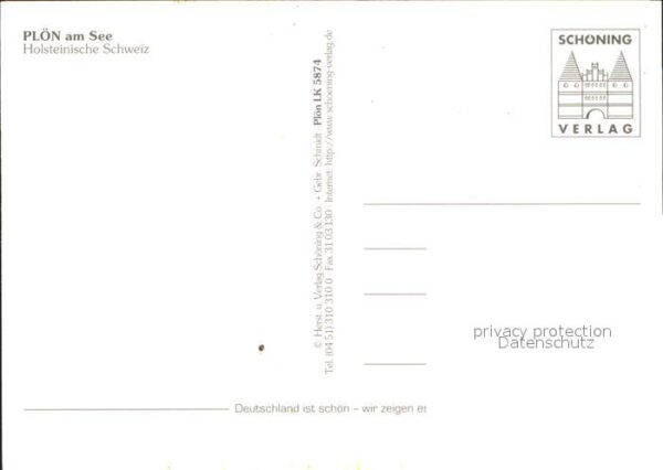 Ploen See Seenlandschaft Holsteinische Schweiz Fl – Bild 2