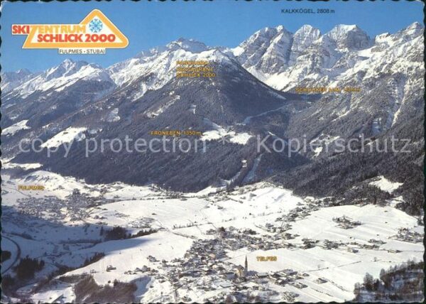 Fulpmes Tirol Skizentrum Schlick 2000 Panorama Restau