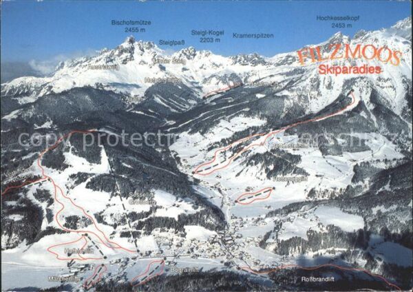 Filzmoos Skiparadies Wintersportplatz Fliegerauf