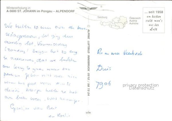 St Johann Pongau Salzburg Alpendorf mit Gernkogel Wintersportplat – Bild 2