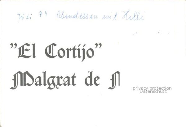 Malgrat de Mar El Cortijo Restaurant – Bild 2