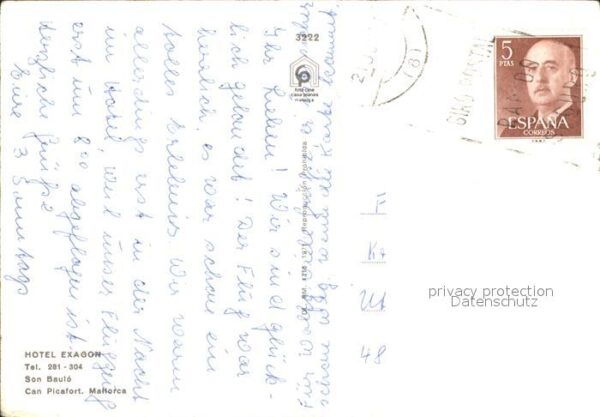 Can Picafort Mallorca Hotel Exagon Fliegeraufnahme – Bild 2