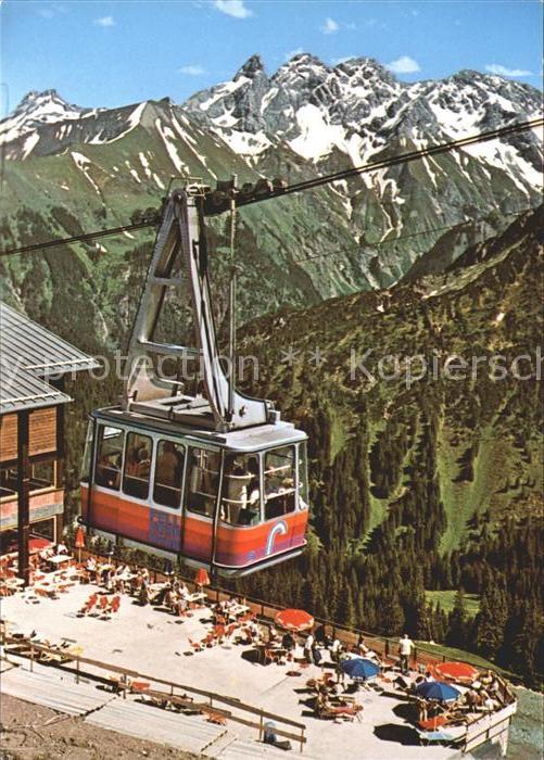 Oberstdorf Fellhornbahn Birgsautal Bergrestaurant