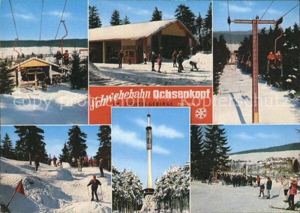 Bischofsgruen Schwebebahn Ochsenkopf Wintersportplatz