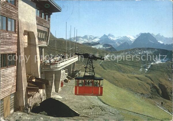 Oberstdorf Nebelhorn Bergstation Seilbahn Alpenpan