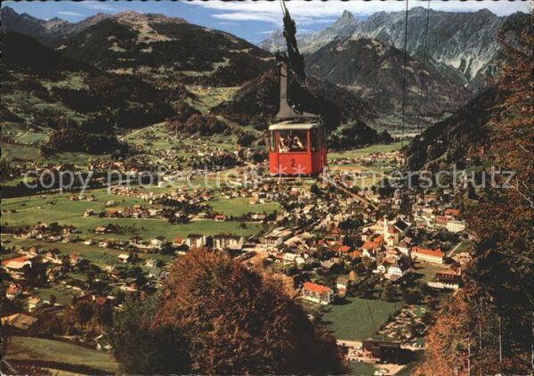 Schruns Vorarlberg Hochjochseilbahn Golm Vandanser Steinwa