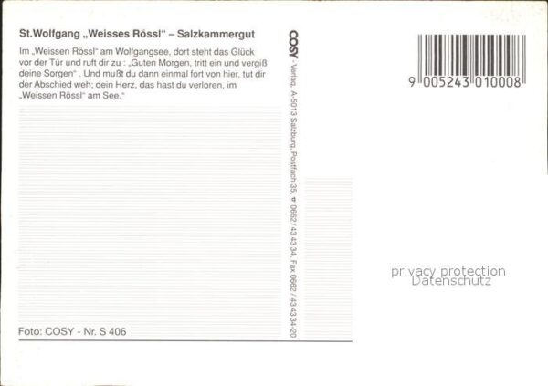 St Wolfgang Wolfgangsee Hotel Restaurant Weisses Rössl Kirche W – Bild 2