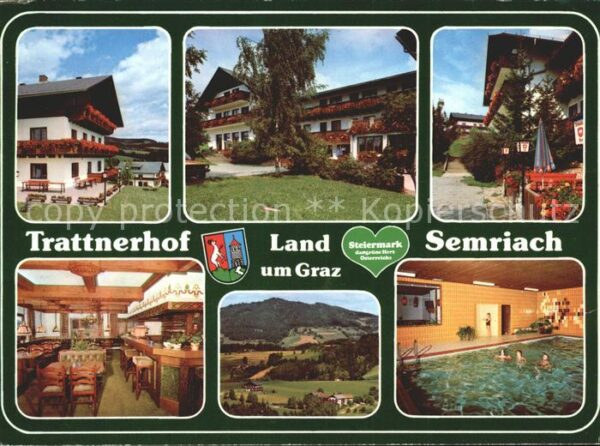 Semriach Hotel Retaurant Trattnerhof Hallenbad W