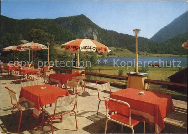 Thiersee Cafe Restaurant Pension Seerose Terrass