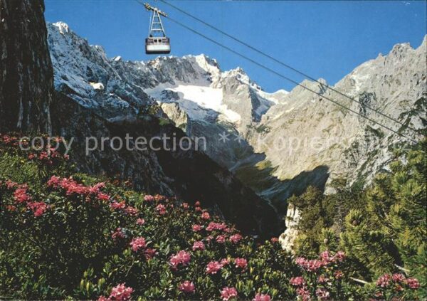 Garmisch-Partenkirchen Osterfelderbahn der Alpspitzbahnen gege