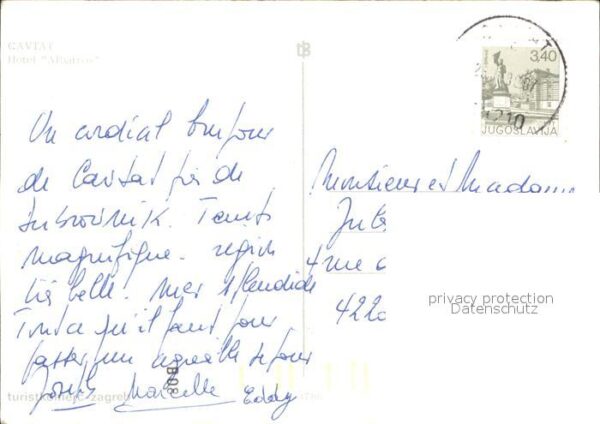 Cavtat Dalmatien Hotel Albatros Strand Wassersport – Bild 2