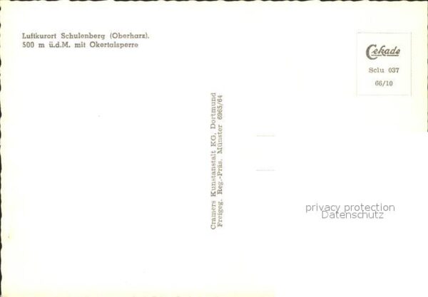 Schulenberg Oberharz mit Okertalsperre Luftkurort Fliegerauf – Bild 2