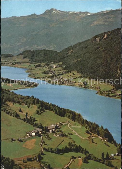 Naggl Weissensee Alpenpanorama Fliegeraufnahme