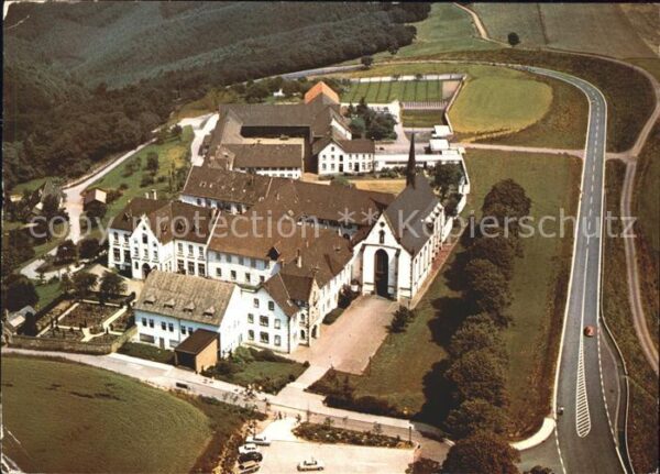 Heimbach Eifel Abtei Mariawald Fliegeraufnahme