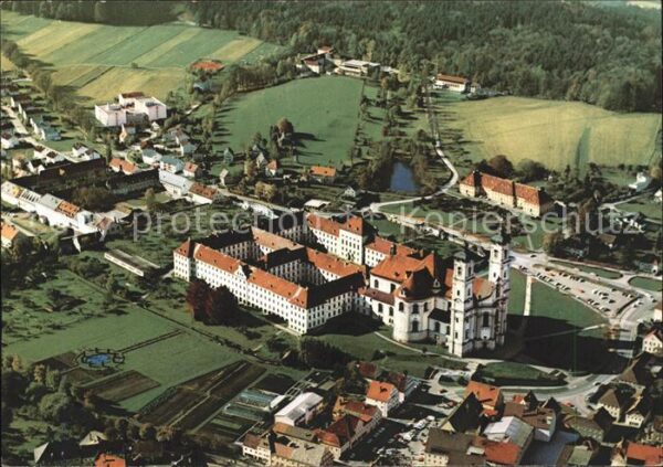 Ottobeuren Fliegeraufnahme Basilika Benediktiner A