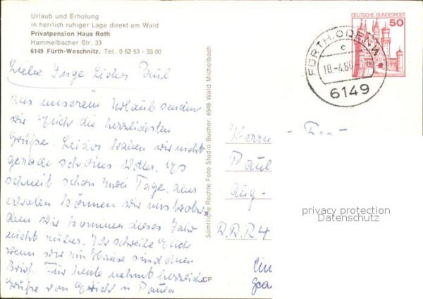 Fuerth Bayern Privatpension Haus Roth – Bild 2