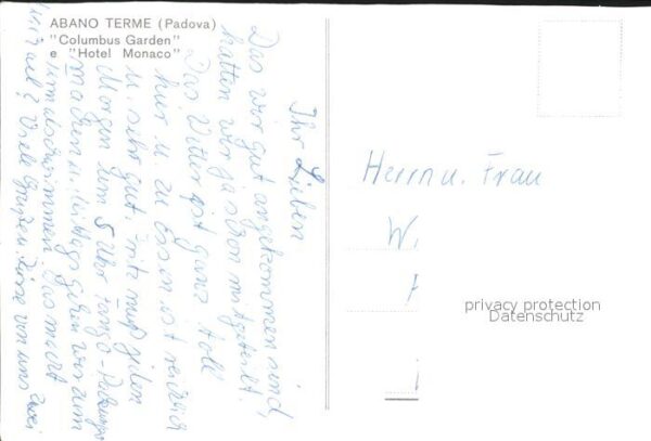 Abano Terme Columbus Garden Hotel Monaco – Bild 2