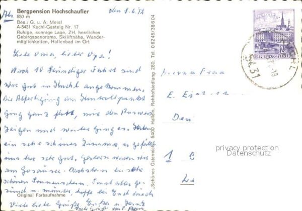 Kuchl Bergpension Hochschaufler – Bild 2