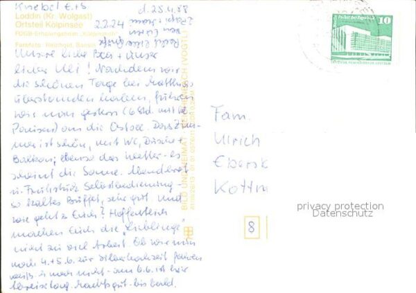 Loddin Kölpinsee Erholungsheim Kölpinshöh – Bild 2
