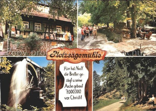 Bad Herrenalb Waldrestaurant zur Plotzsägmühle