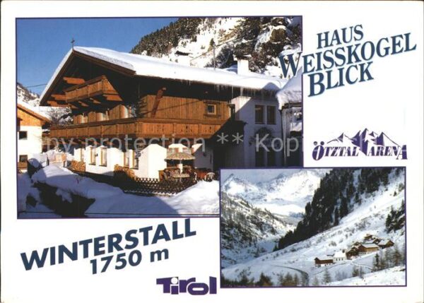 Soelden Oetztal Haus Weisskogel Blick