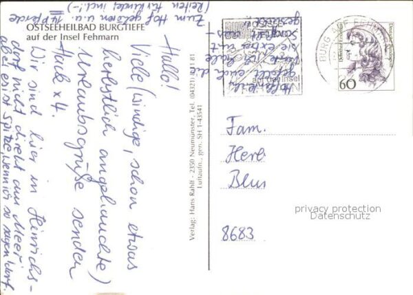 Burgtiefe Insel Fehmarn Fliegeraufnahme – Bild 2