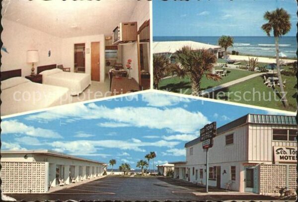 Daytona Beach Sea Tona Beach Motel S. Atlantic Ave Fl