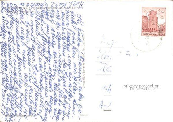 Senftenberg Niederoesterreich Ambulatorium Dr Nuhr Warmbad – Bild 2