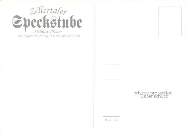 Fuegen Zillertaler Speckstube – Bild 2