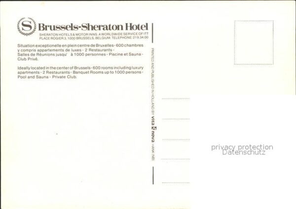 Brussels Sheraton Hotel – Bild 2