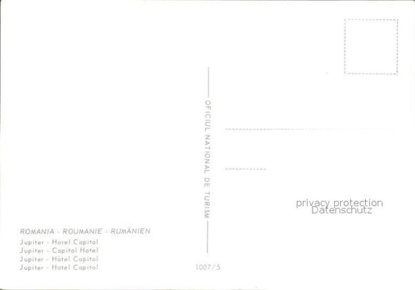 Jupiter Rumaenien Hotel Capital – Bild 2