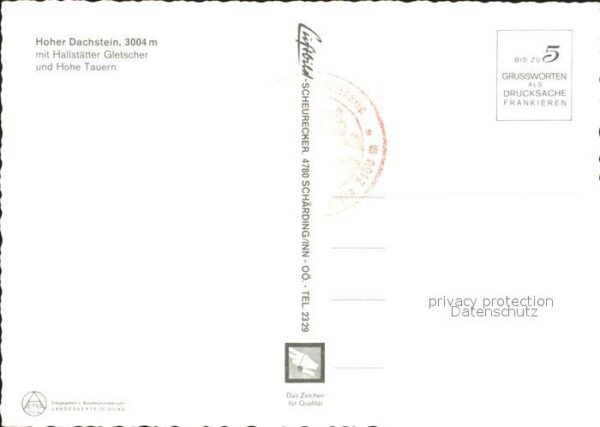 Hoher Dachstein Hochtor Grossglockner Wiesbachhorn Zill – Bild 2